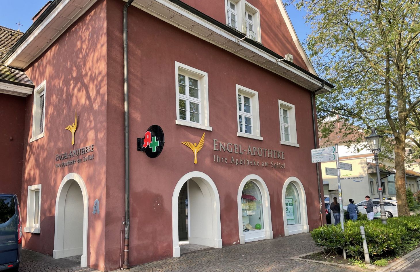 Eingang Apotheke Waldshut
